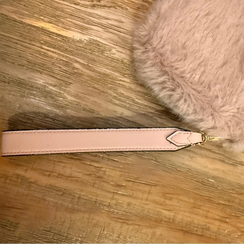 Victoria's Secret Pink Faux Fur Clutch So so soft 🩷NWOT! Never used.